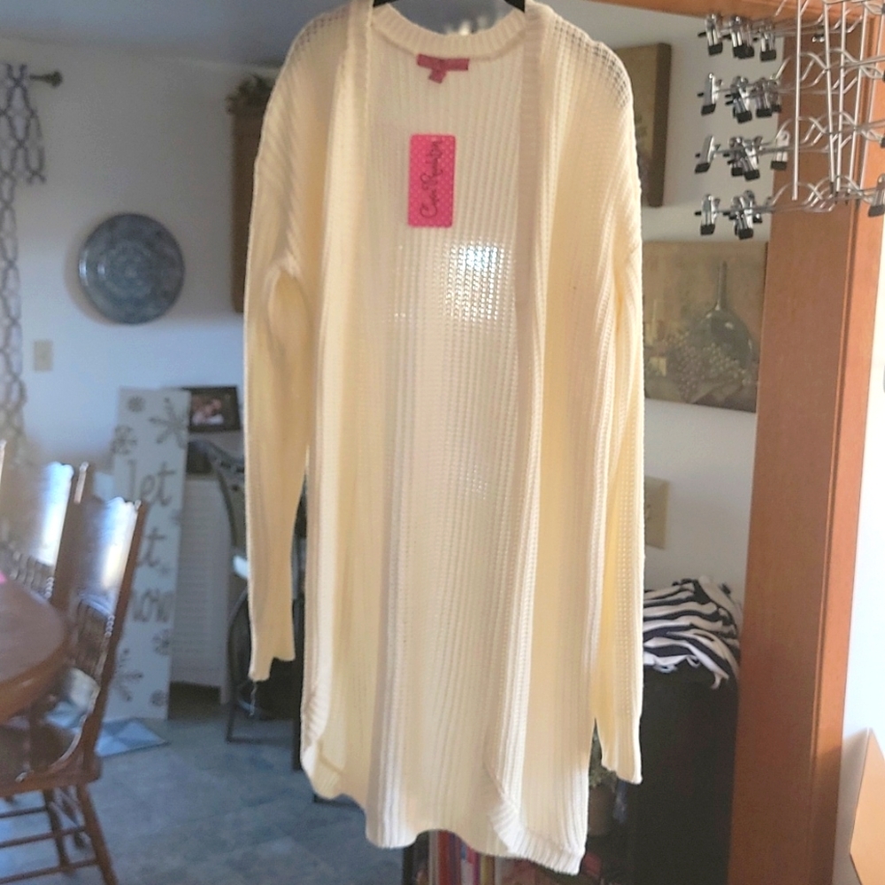 Stunning Long Sleeve Duster